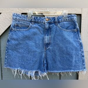 Denim Blue Women's Shorts Zara size 8